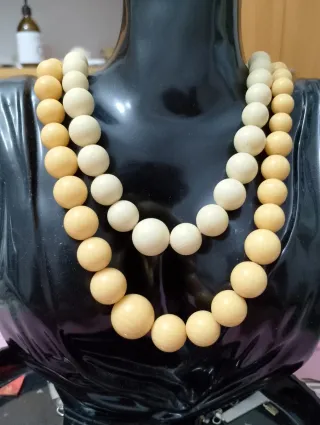 Set 2 collane vintage avoriolina