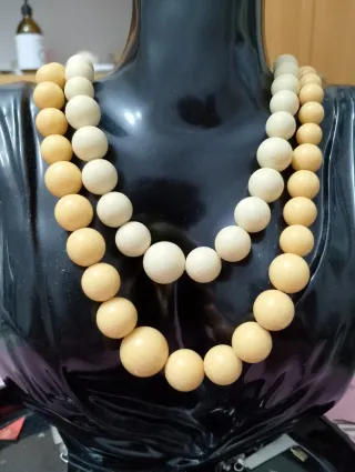 Set 2 collane vintage avoriolina