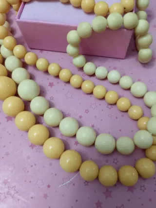 Set 2 collane vintage avoriolina