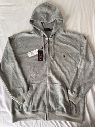 Ralph Lauren Zip-up, Grey, Large