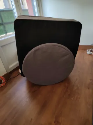 Sillón Relax Gris Tela