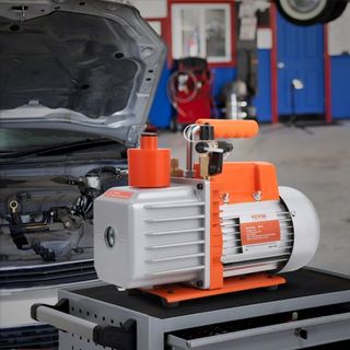 Bomba de Vacío de 7 CFM Bomba de Vacío de Aire Acondicionado de 2 Etapas Vane Rotativa HVAC