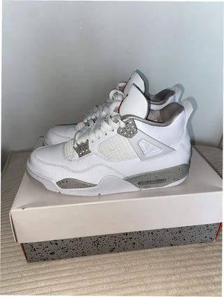 Nike Air Jordan 4 Retro 'White Oreo' 43