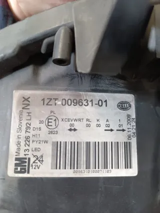 Faro Izquierdo Opel Insignia