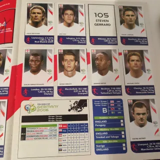 Álbum Panini Mundial Alemania 2006