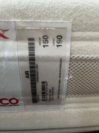 Colchón TUCO Air 150x190 Viscoelástico HR