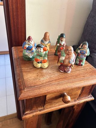 Figuras Budas Mini Cerámica