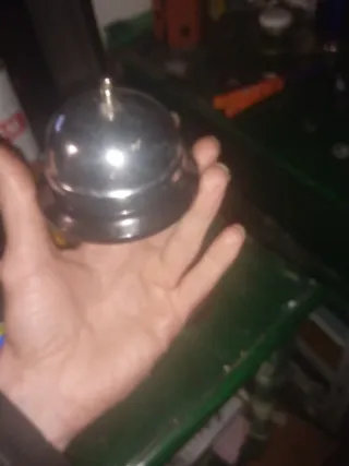 Timbre de mostrador metálico