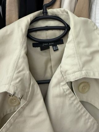 Gabardina Zara Beige