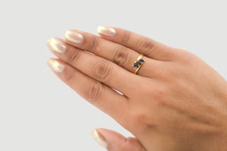 Anillo De Oro De 18K.. Ref: 009-01-00732