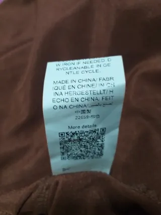 Vestido largo fiesta marrón Talla L