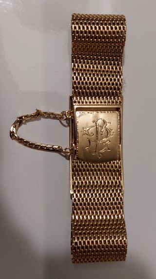 Pulsera oro 18kt con 18 brillantes de 46gr Omega