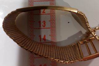 Pulsera oro 18kt con 18 brillantes de 46gr Omega