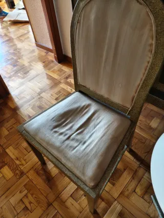 Hasta lunes 23: Aparador de madera, lacado en gris