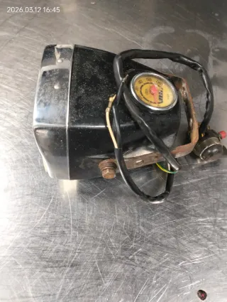 Faro Moto Guzzi Cromado