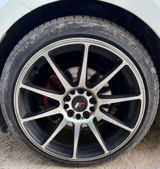 Llantas JR11 Wheels 18 pulgadas tornillería 112 x