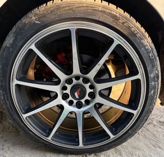 Llantas JR11 Wheels 18 pulgadas tornillería 112 x