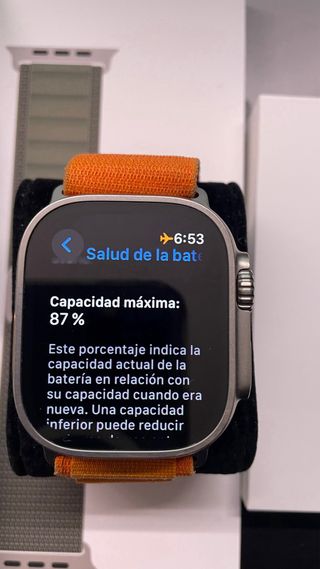 Apple Watch Ultra 1 - Naranja/Plata