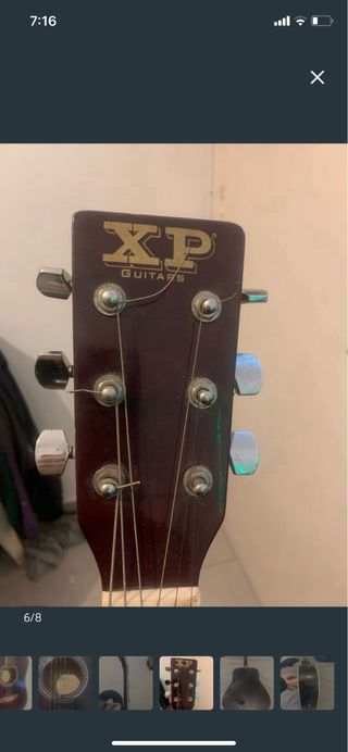 Guitarra Acústica Oscuro