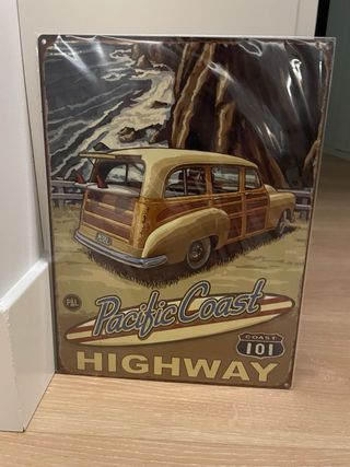 Cartel Vintage Pacific Coast Highway