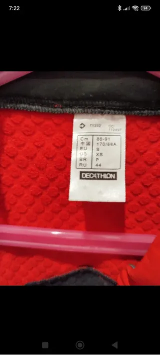 Chaqueta Ciclismo Bwin Roja y Negra