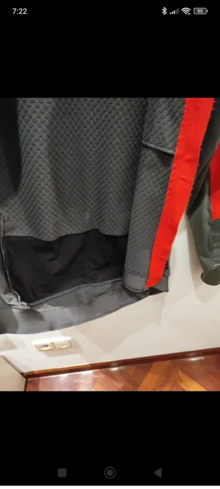 Chaqueta Ciclismo Bwin Roja y Negra