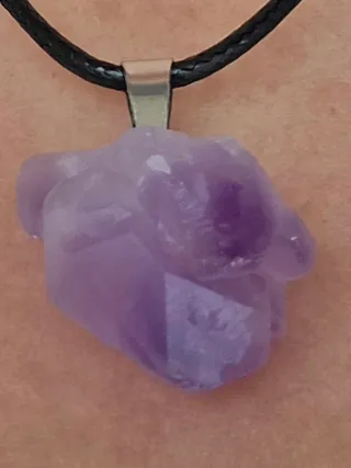 Conjunto amatista collar y pulsera