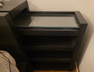 Struttura letto Ikea Malm con comodini