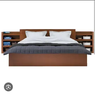 Struttura letto Ikea Malm con comodini