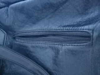 Mochila lentejuelas negra y plateada