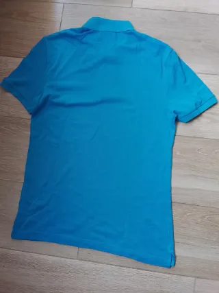 Polo Lacoste Slim Fit Tg S Turchese