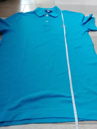 Polo Lacoste Slim Fit Tg S Turchese
