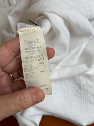 Vestito estivo Armani tg 44 cotone