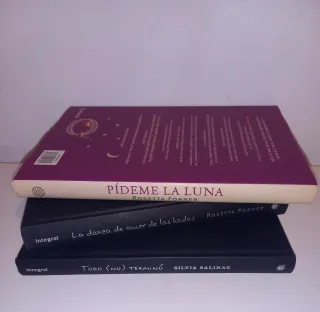 Lote 3 libros Rosetta Forner y Silvia Salinas