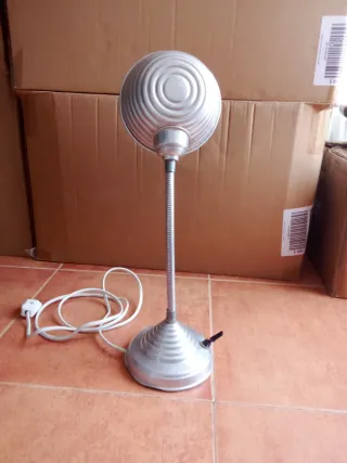 Flexo Vintage Metálico Plata