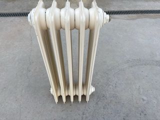Radiador de hierro beige 5 elementos