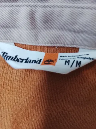 Polo Timberland manica lunga tg M marrone