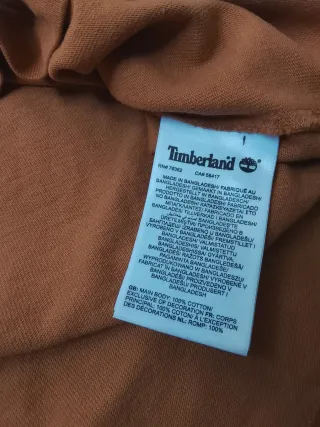 Polo Timberland manica lunga tg M marrone