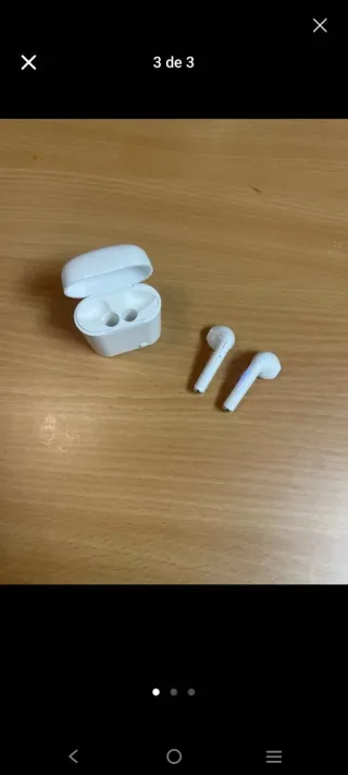 Auriculares i7 Mini Blancos Bluetooth 5.0