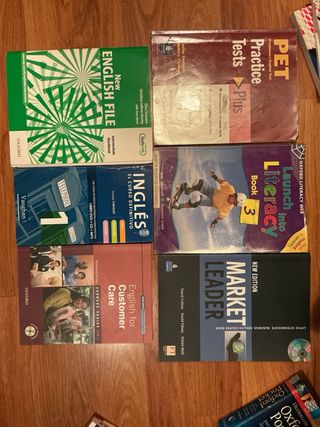 Libros de ingles (precio por lotes)