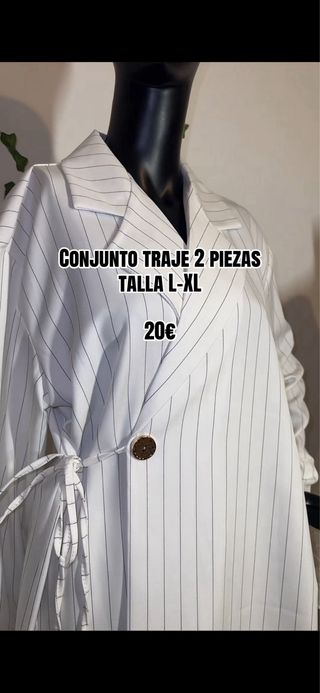 Conjunto traje 2 piezas Talla L-XL