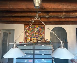 Lámpara colgante 2 luces comedor