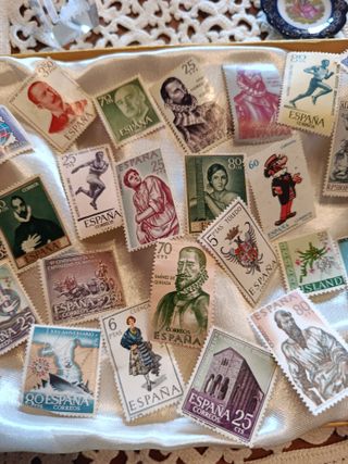Colección sellos España antiguos y varios