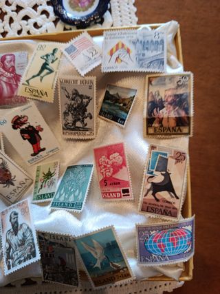 Colección sellos España antiguos y varios