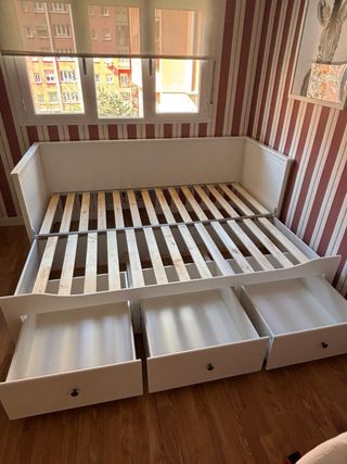 Cama nido IKEA Hemnes blanca