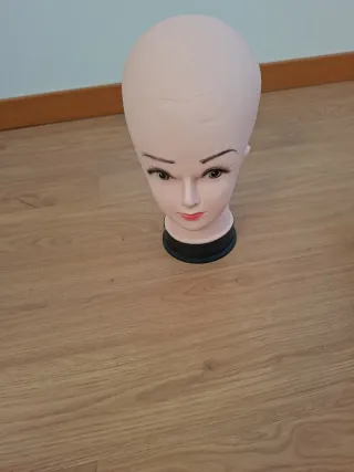 Cabeza de maniquí para pelucas