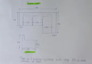 Sofá chaiselongue relax gris y blanco.