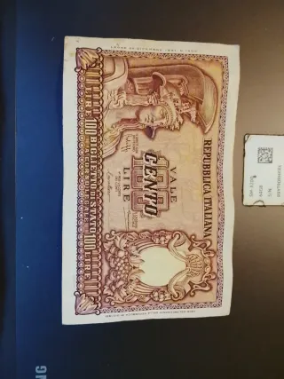 Billete 100 Lire Italia 1951