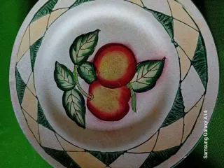 Set 2 Piatti Decorativi Frutta