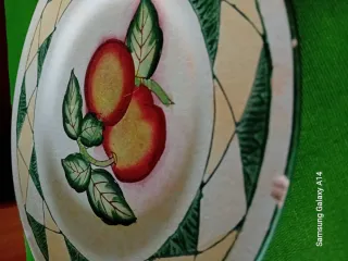 Set 2 Piatti Decorativi Frutta